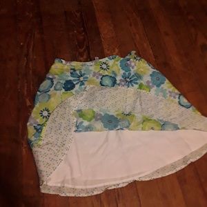 Vintage floral skirt